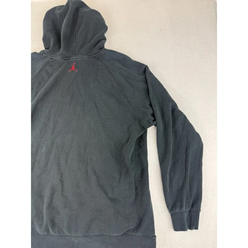 Nike Air Jordan Men's Flight‎ Hoodie Pullover Size XXL Black Y2K